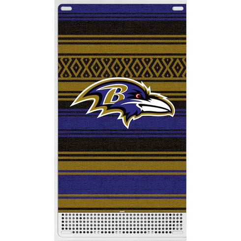 NFL Baltimore Ravens Trailblazer Xbox Series S Console Skin